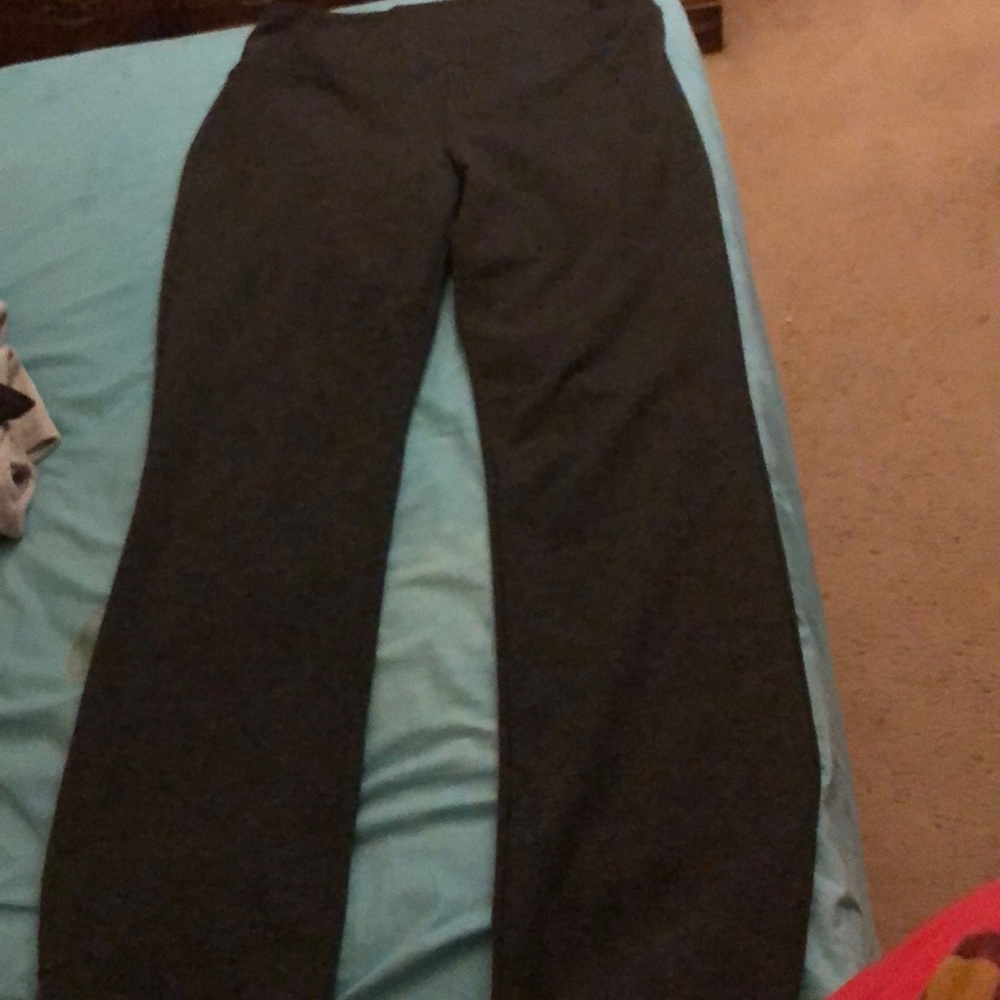 Never worn thick leggings.